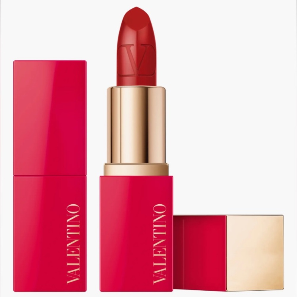 Valentino Red Lipstick - Vibrant Red Satin Finish